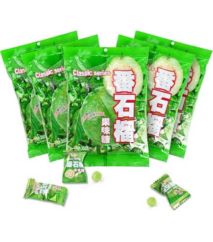 Amazon.com : Bai Chuan Snack Candy Guava Flavor,13 oz, (Pack of 6